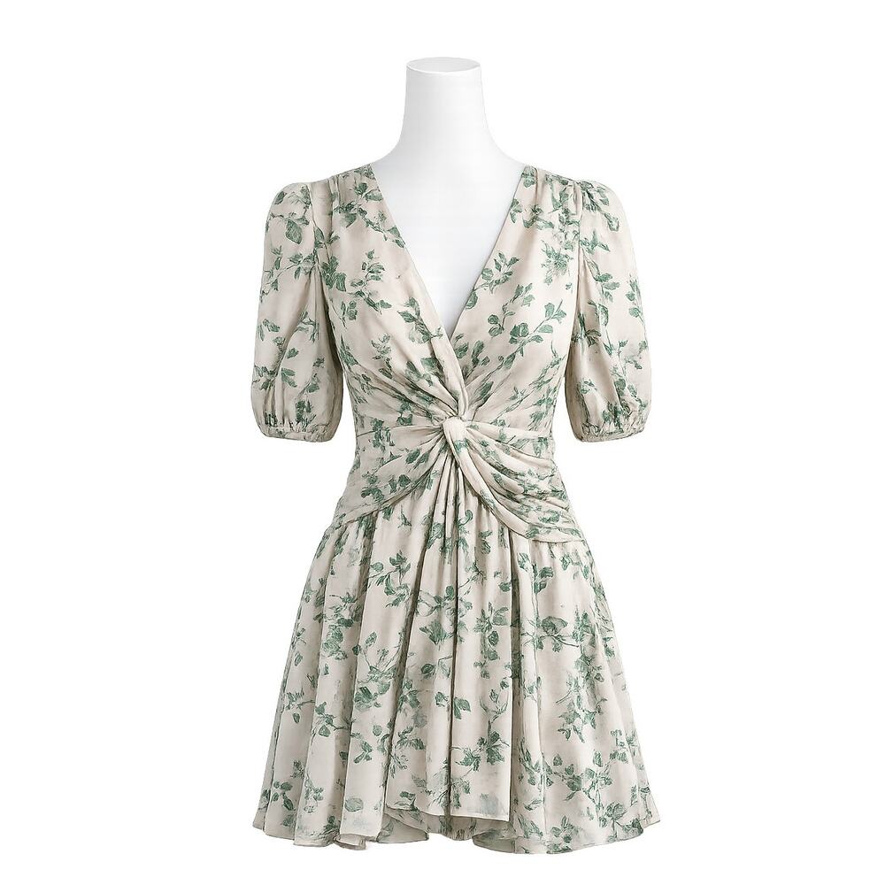 MISA Los Angeles Narcissa Women’s Floral V-Neck Mini Dress Size XS - NWT